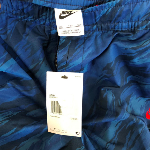 NWT Nike Sportswear Tapered Utility Pants Cargo Tapered Blue DM0099-451 Size XXL - Picture 4 of 7